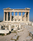Athens Greece east end of the Parthenon 5th century BC