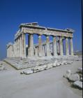 Parthenon, east front and south side, Acropolis, 5th century BC, Athens, Greece