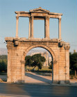 Greece Athens Hadrians Arch dating from 2nd century AD