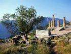 Temple of Apollo, fourth century BC, Delphi, Greece