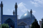 Masjid i Shah Mosque, domes and minarets, Isfahan, Iran