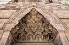 Armenian church and monastery of St Stephanos, built fourteenth century, reputedly founded by Bartholomew. AD62, stone carving above west door of church, Iran