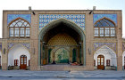 Masjed-e Jameh (Friday mosque), one of the iwans around large courtyard, Zanjan, Iran