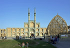 Amir Chakhmaq complex, fifteenth century, includes a caravanserai and a tekyeh (for commemoration of the death of Hussein Ibn Ali in 680), Timurid dynasty, Yazd, Iran