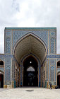 Friday Mosque (Masjed-e Jameh), built in the fifteenth century for Sayyed Roknaddin, south iwan, Yazd, Iran