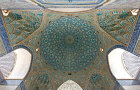Friday Mosque (Masjed-e Jameh), built in the fifteenth century for Sayyed Roknaddin, dome interior, Yazd, Iran