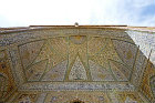 Masjed-e Vakil (Vakil Mosque), tilework main entrance to prayer hall built 1751-1773 during Zand period, restored nineteenth century during Qajar period, Shiraz, Iran