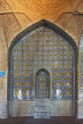 Masjed-e Vakil (Vakil Mosque), niche in qibla wall in prayer hall, built 1751-1773 during Zand period, restored nineteenth century during Qajar period, Shiraz, Iran
