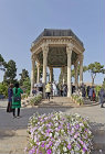 Aramgah-e Hafez, tomb of great fourteenth century Persian poet, Khwaja Shams-ud-Din Muhammad Hafez-e Shirazi , known as Hafez, set in gardens, Shiraz, Iran