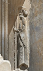 Relief of guard with spear inside door frame of Darius