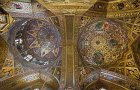 Vank Cathedral, painted interior of two domes, Armenian Cathedral of the Holy Saviour, Isfahan, Iran