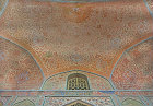 Chehel Sotun, painted ceiling of pavilion, completed by 1646, built by Shah Abbas II, Isfahan, Iran