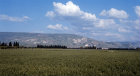 Israel, view across the Jordan Valley to the Mountains of Gilead