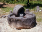 Basalt olive press, Capernaum, Israel
