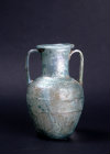 Israel a glass vase by Enion dug up inside the City Walls of Jerusalem 50BC-50AD