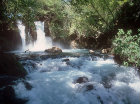 Baniyas Waterfall and River Jordan, Israel