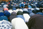 Israel, Jerusalem, Sheikh Mohammed Austa leads Palestinians in Friday Ramadan prayers