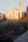 Israel, St Lazarus Church at Bethany, sunrise