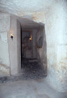 Israel, Jerusalem, St Peter in Gallicantu, passageway below Caiaphas House
