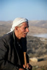 Israel, Arab shepherd, south of Bethlehem