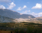 Israel, Mount Hermon, seen from near Majdal Shams
