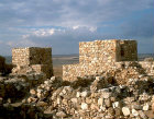 Israel, Tel Arad in the Negev, gateway into Israelite Temple
