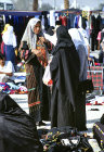 Israel, Beersheva,  Bedouin market, Bedouin women