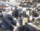 Citadel of Jerusalem and the tower of David, aerial view, Jerusalem, Israel