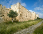 Israel, Jerusalem, the eastern City Wall north of the Lion Gate