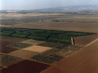 Israel, aerial view of the Jezreel Valley