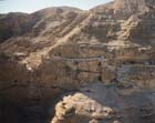 Monastery of Temptation, NW of Jericho, aerial view, Israel