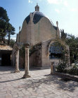 Israel, Jerusalem, Church of Dominus Flevit, translated as Jesus Wept, on the Mount of Olives