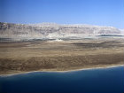 Israel, the Dead Sea at the northern end showing how far it has receded