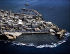 Aerial view from the south, Acre, Israel
