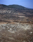 Israel, aerial view of Khirbet Qana, place of the first miracle