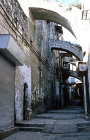Israel, Jerusalem, stepped street in the Old City
