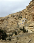Israel, St Georges Monastery in Wadi Qilt south west of Jericho