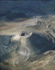 Herodium, aerial view from the south east, Israel photograph taken in 1977