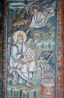 Italy, Ravenna St Matthew and His Symbol 6th century Byzantine mosaic in the Basilica of San Vitale