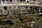 Colosseum, interior, built 70-80 AD, Rome, Italy