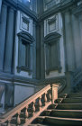 Biblioteca Laurenziana, staircase, 1559, designed by Michelangelo built by Bartolomeo Ammannati, Florence, Italy