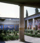 Roman villa with wall paintings, Pompeii, Italy