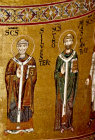St Silvester and St Thomas a Becket, Monreale Cathedral, Sicily