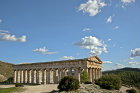 Doric temple, built late fifth century BC, unfinished, Segesta, Sicily, Italy