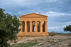 Concordia Temple, built circa fifth century BC, Valley of the Temples, Agrigento, (ancient Akragas, founded circa 580 BC), Sicily, Italy