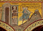 Rebecca bidding farewell to Jacob, Monreale Cathedral, Sicily