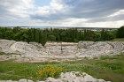 Greek theatre, fifth century BC, with sixty seven rows of seats, Siracusa, Sicily, Italy