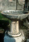 Sacrificial basin, Temple of Apollo, Pompeii, Italy