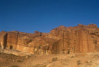 Mughar an-Nassara tombs on east side, Petra, Jordan