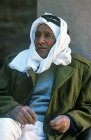 Old man from Liyathna Bedouin tribe, Petra, Jordan